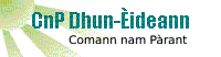 Comann nam Pàrant 
                      Dhun-Èideann's logo