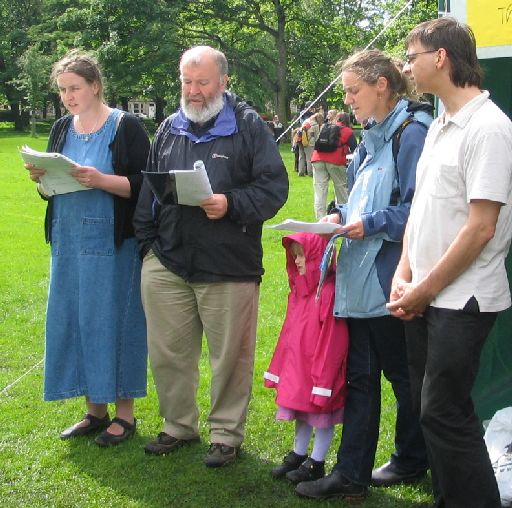 Fèis adult Gaelic singing 
                      group